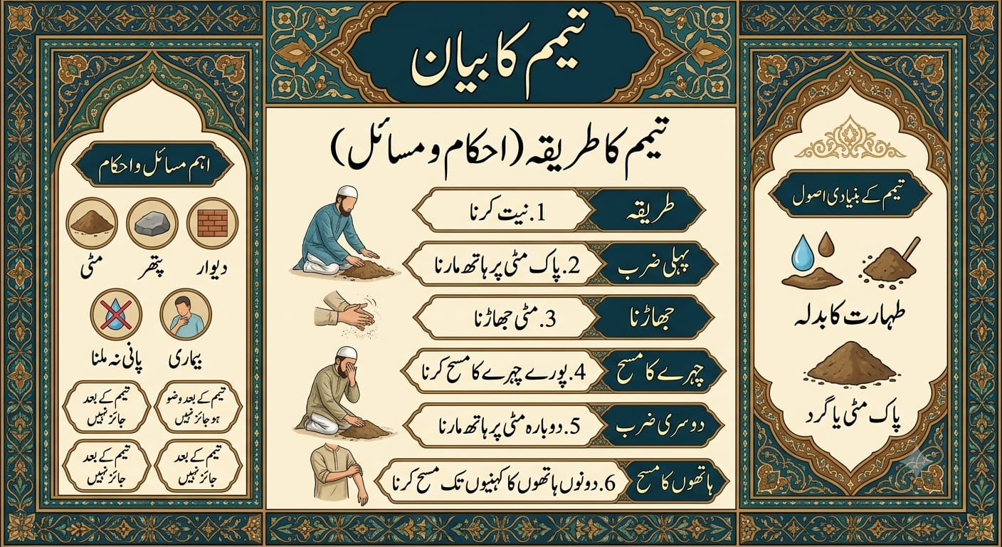 تیمم کا بیان